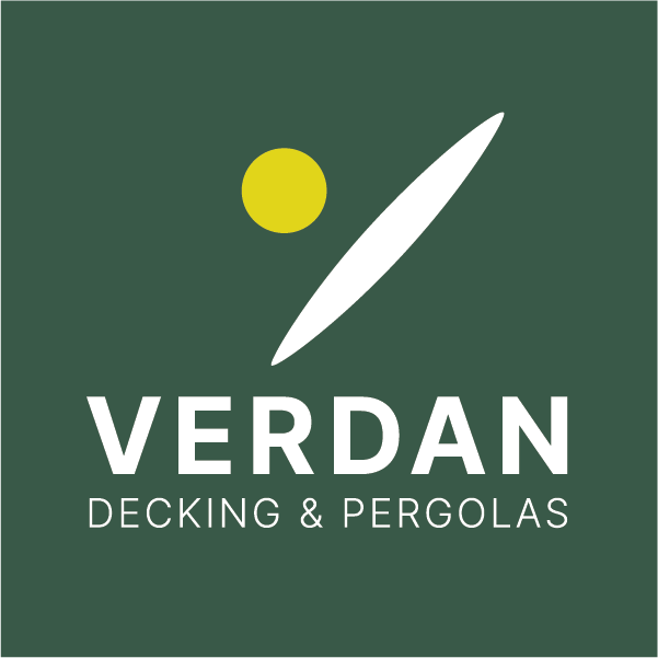 Verdan logo on green square